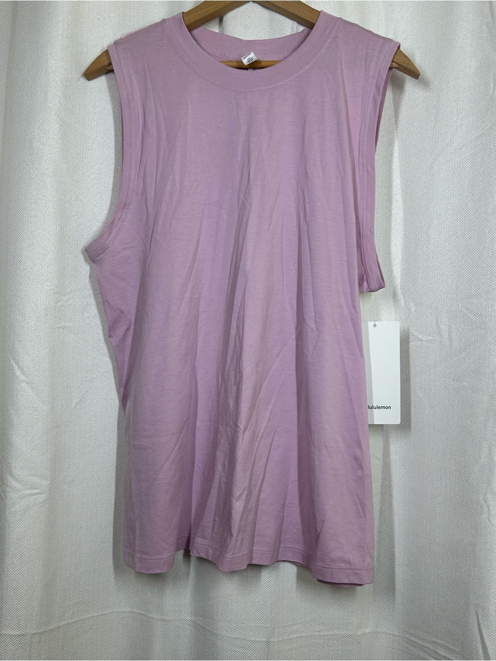 Lululemon All Yours Tank Light Pink Size 8 New Athletic Top Exercise